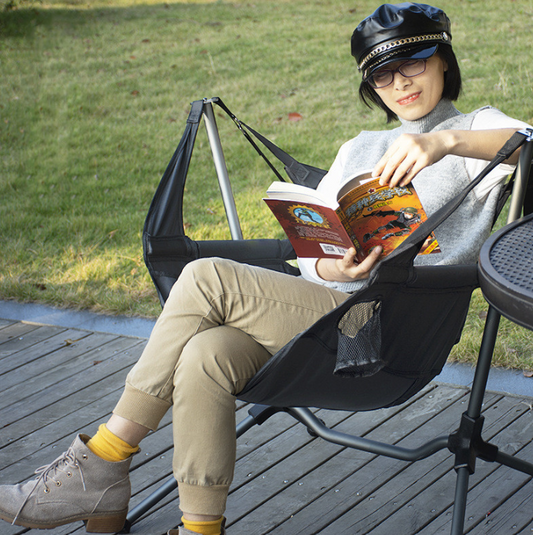 Folding Aluminum Rocking Chair – Lightweight & Portable for Patio, Porch & Camping