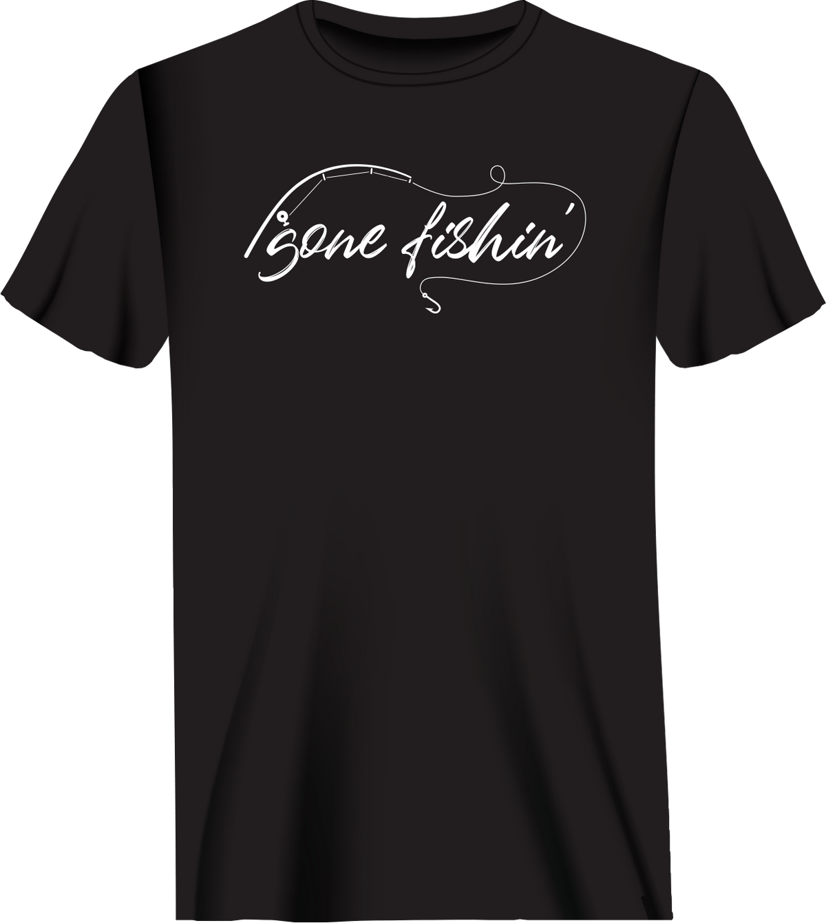 Gone Fishing v2 Man T-Shirt
