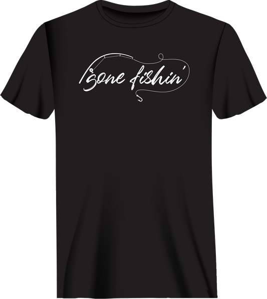 Gone Fishing v2 Man T-Shirt